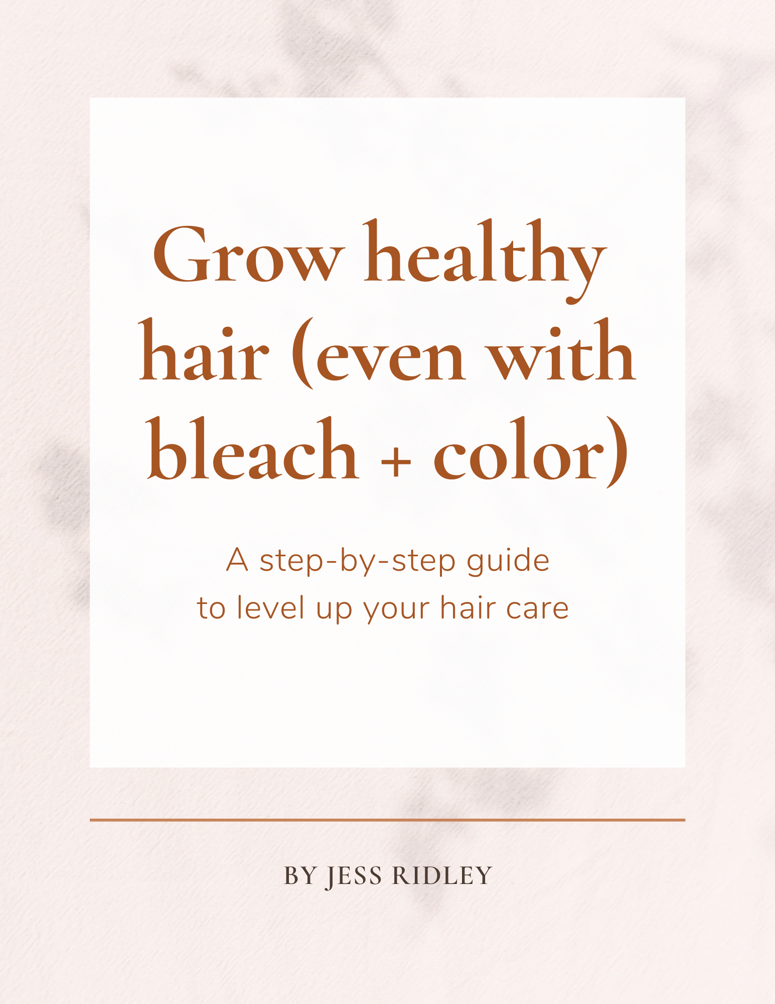 Hair care guide
