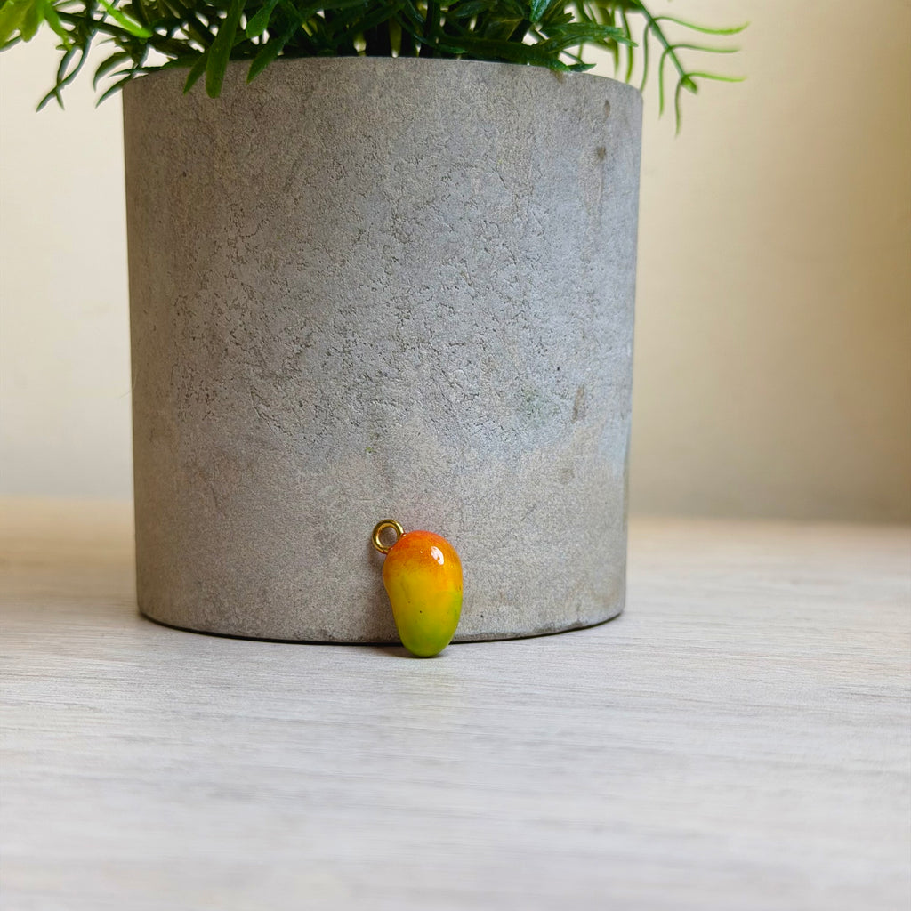 Tropical mango charm