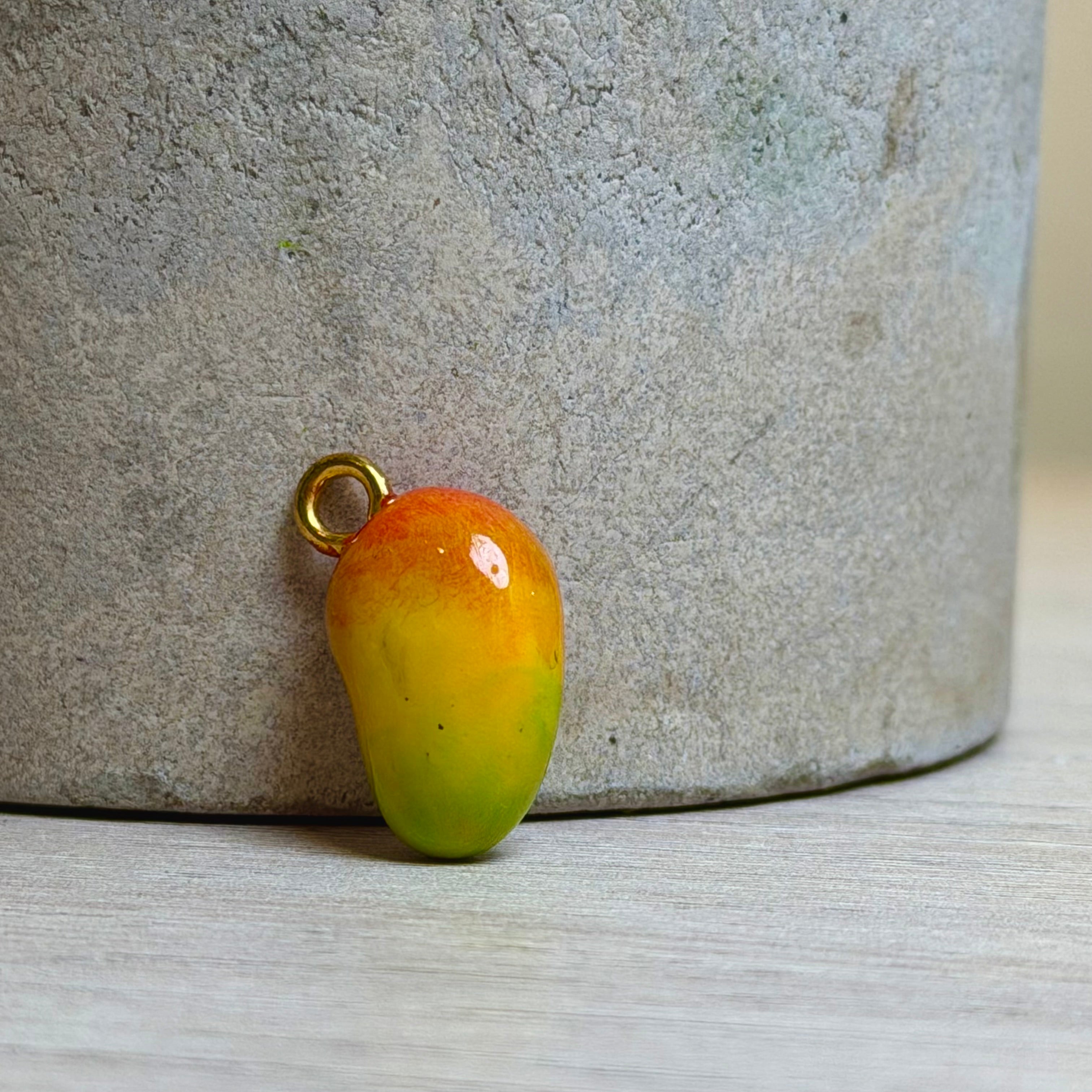 Tropical mango charm