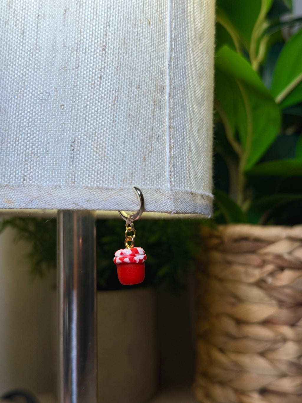 Strawberry jam earrings