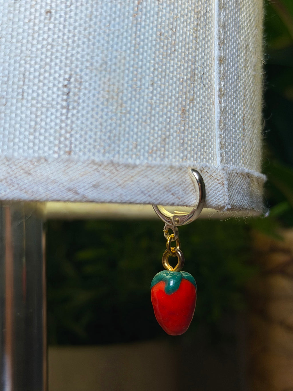 Strawberry earrings