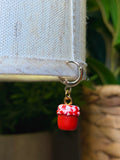 Strawberry jam earrings